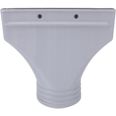 Connecteur de Tuyau AC Portable Adaptateur de Tuyau Plat pour Kit de Ventilation d'Évacuation de Climatiseur Installation sans Outil Espace