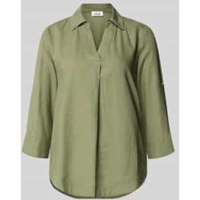 s.Oliver  Blouses Dark Green Maat: 34 | Blouses Outlet | Dames | Groen