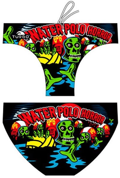 Turbo Horror Zwemslip Veelkleurig 2XL Man