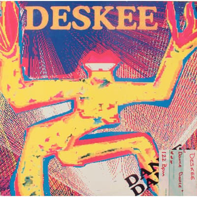 12 inch Plaat DESKEE - Dance, Dance 26491RD RCA 1990 US Dance & Electronica Gebruikt pink