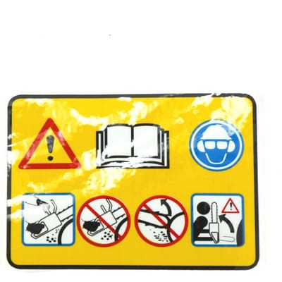 Arbo sticker algemeen (zagen)