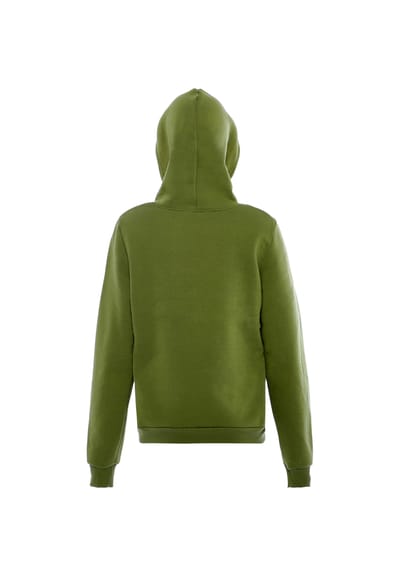 Mymo Hoodie Dames Militair