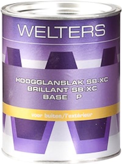 Welters lak hoogglans wit 0.5 liter