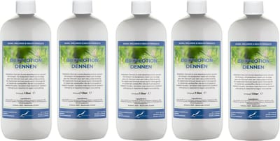 Bodylotion Dennen 1 Liter - set van 5 stuks - Voordeelverpakking