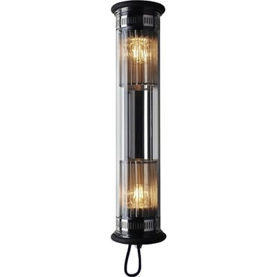 DCWéditions - IN THE TUBE 100-500 wandlamp - zilver - stof zilver