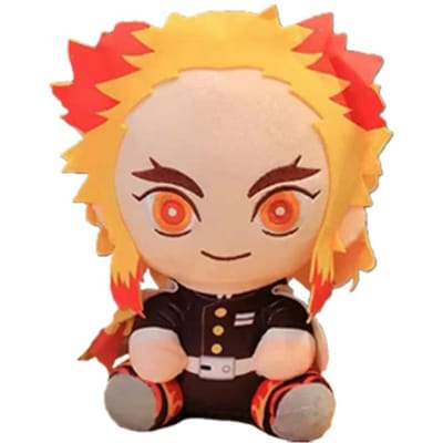 20CM Demon Slayer Pluche Speelgoed Kawaii Anime Pop Schattig Kussen Cadeau voor Kinderen Verjaardag Kamerdecoratie multi