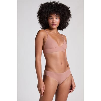 Hunkemöller Dames Lingerie Brazilian Seamless - Bruin - maat XS
