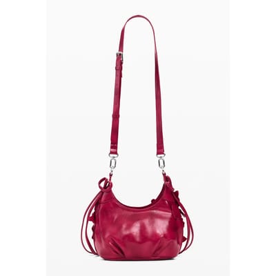 Desigual handtas schoudertas Nexus Bira R Hand Bag Strawberry Red paars