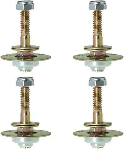 Schommelstoel Lager - Meubelonderdeel - Stoel Reparatie - Stevig Ijzer - M8 x 45mm - Zilver
