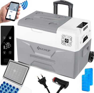 Elektrische Koelbox 30 Liter met App-bediening en USB | Ideaal voor Auto, Vrachtwagen, Boot en Camping