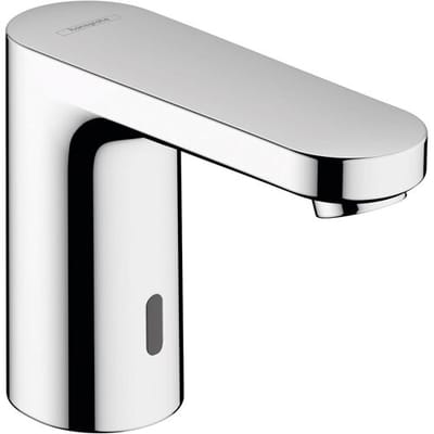 Hansgrohe Vernis Blend wastafelkraan elektronisch 6V koud water - hoogglans chroom