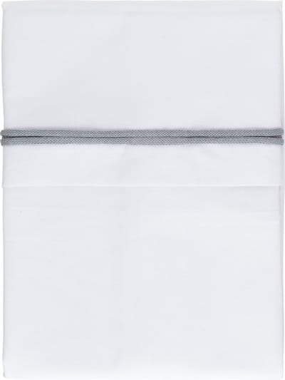 Baby's Only Wieglaken gebreide bies - Nordic Blue/Wit - 80x100 cm - 100% egyptisch katoen
