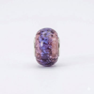Quiges - Glazen - Kraal - Bedels - Paarse - lavendel - Bead Past op alle bekende merken - armband