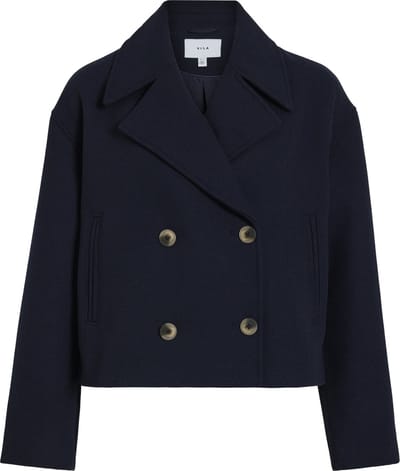 VILA - VIKAMINA L/S V-NECK JACKET - NOOS - Dames - Gewatteerde jassen