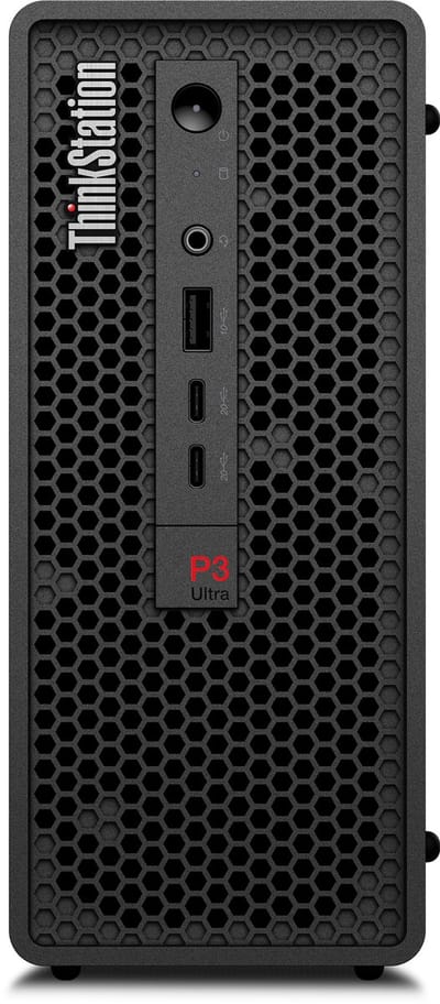 Lenovo ThinkStation P3 Ultra SFF Gen 2 Intel Core Ultra 7 265 32 GB DDR5-SDRAM 1 TB SSD NVIDIA RTX 2000 Ada Windows 11 Pro Mini Tower Workstation Zwart
