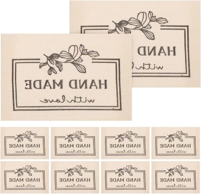 10 Stuks Kledinglabels en Decoratieve Applicaties voor Kleding - Borduurpatches en Grote Patches voor Jassen en Kostuums