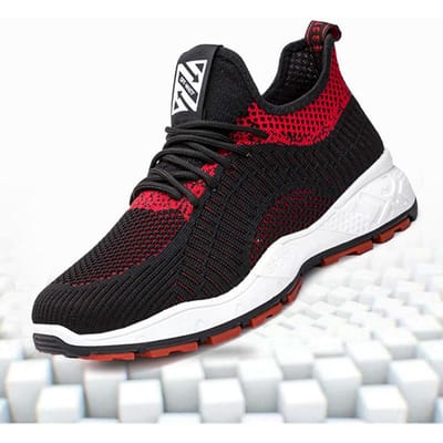 Tennis Heren Sneakers Mesh Ademend Casual Schoenen voor Heren Zachte Zool Hardloopschoenen Mannelijke Gevulkaniseerde Sneakers 39 black