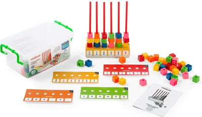 Activiteiten abacus (linking cubes)