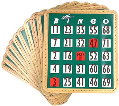 Bingo Schuifplank 1-75 | XL | Groen | 10 stuks