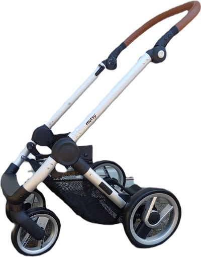 Mutsy - Explorer - Kinderwagen onderstel - Cognac Grip