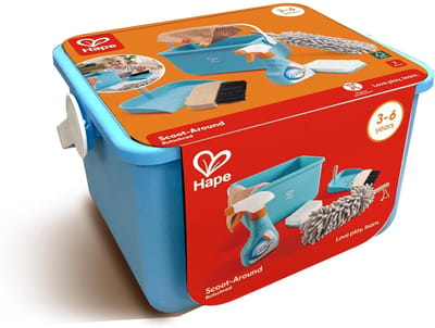 Hape Speelgoed Schoonmaakset met Emmer - 7-delig rollenspel voor kinderen vanaf 3 jaar