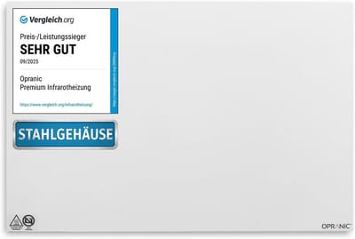 Energiebesparende Infrarood Verwarming - Plafond of Wand Montage - Wit