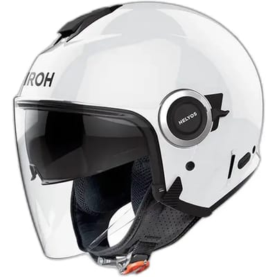 Airoh Helyos Color Wit Gloss Jethelm - Maat M - Helm