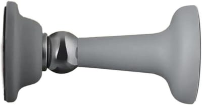 Deurstopper - Deurvanger - Geluidsdemping deur - Zonder boren - 4 stuks - Zwart