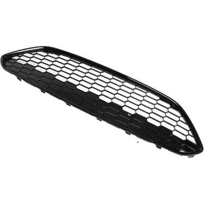Bovenste Grille Cover Voorbumper 1778260 Glanzend Zwart Bescherming Vervanging voor Ford Fiesta black