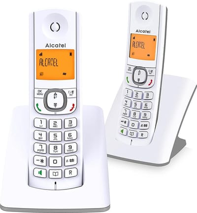 Landline Telephone Alcatel 3700601417036 Grey White/Grey