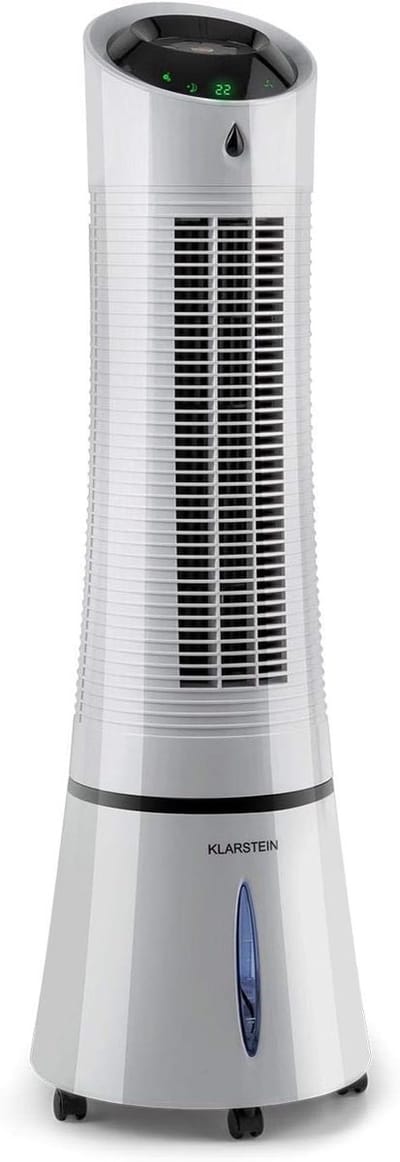 4-in-1 Luchtkoeler Ventilator en Luchtreiniger met Oscillatie en Afstandsbediening - Mobiele Koeler voor Huizen en Kantoorgebruik
