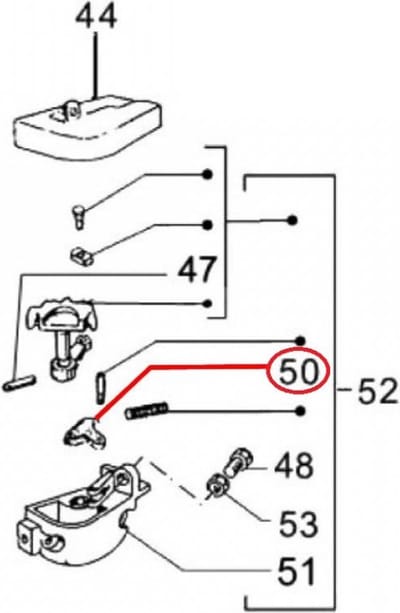 Levier nterne de sélection de vistesse RMS pour scooter Piaggio 125 Cosa 1988 à 1991 059408 Neuf
