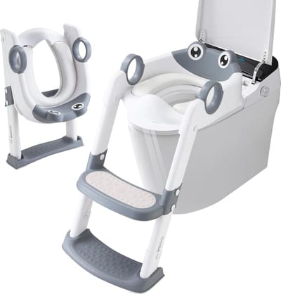 Lexium Wc verkleiner met trapje - Wc verkleiner peuter - Toiletverkleiner - Toiletverkleiner met trapje - Toilet verkleiner voor kinderen