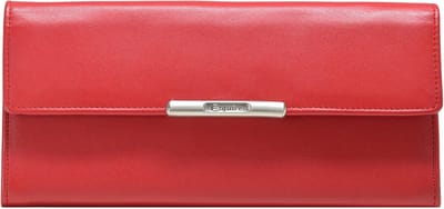 Esquire Helena Portemonnee Leer 18 cm - Dames - Horizontaal - rot