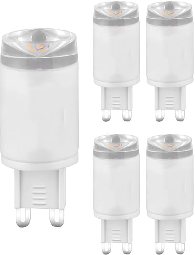 Kobi LED Lamp G9 3W - 285lm - 4000K - 230V - Voor Wandlamp, Slaapkamer of Plafondspot - G9 Insteeklampje - 5 stuks