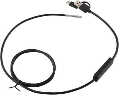 Waterdichte Endoscoopcamera met 6 LED's, HD-resolutie 1280 x 720, 3,9 mm lens voor Android Type-C, 3,5 m flexibele kabel, ideaal voor inspectie en onderhoud