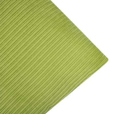 Duke Velvet Rib kussen olijf groen 45x45cm