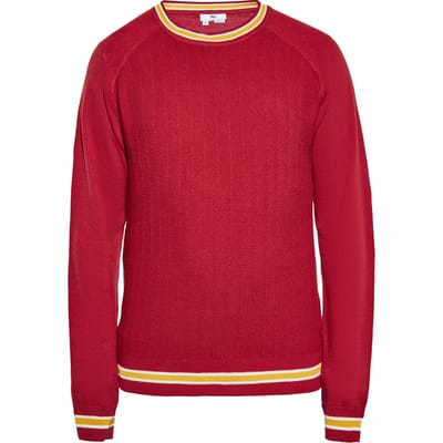 Mo Jumper Heren wijnrood