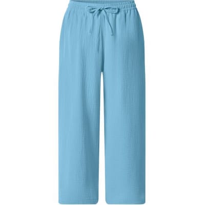ESMARA Mousseline dames broek (Blauw, XS (32/34))