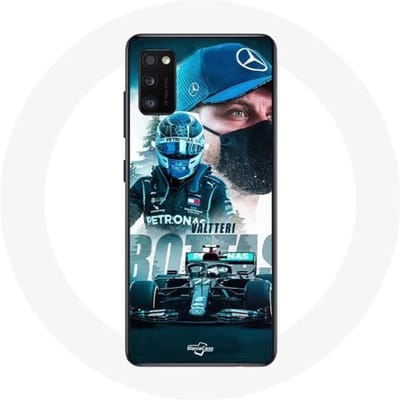 Samsung Galaxy A41 hoesje Formule 1 Valtteri Bottas Finse coureur