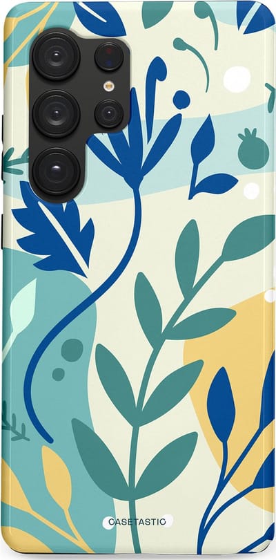 Casetastic Hoesje Geschikt voor Samsung S25 Ultra - Stijlvolle Beschermende Duo-layer Case - Muse in lente