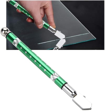Professionele Glas Snijder voor Spiegels en Diamanten - Geschikt voor 3-15mm Glas Snijden met Precisie en Comfort