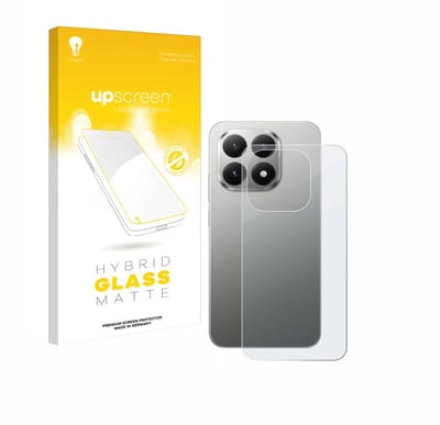upscreen - Screenprotector voor Xiaomi 15T (Achterkant) - Folie Beschermfolie Beschermglas matte