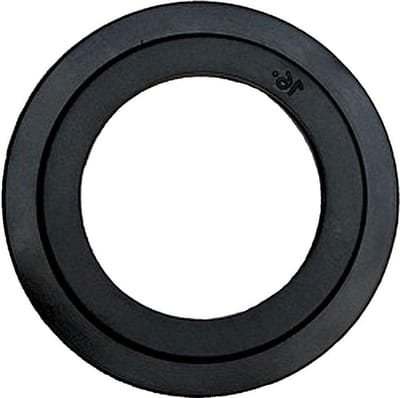 Afdichtring - Stopventiel Zeefmandje - Keuken Reparatie - Universele Pasvorm - 43 mm Diameter - Zwart