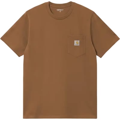Carhartt S/s Pocket T-shirt Bruin