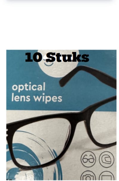 Brillendoekjes 100 pcs-100 stuks - Wit - Multifunctioneel - Schoonmaak brilpoetsdoekjes - opticien doekjes