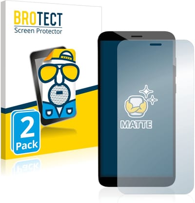 BROTECT - Screenprotector voor Pine64 PinePhone Pro Explorer Edition - Folie Beschermfolie matte 2 Stuks