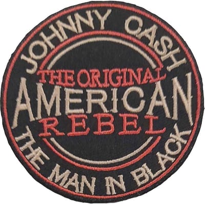 Johnny Cash Patch American Rebel