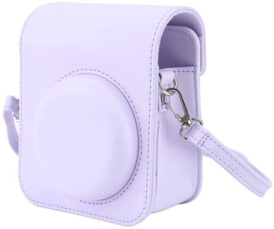 Cameralensbeschermhoes Waterdicht - Mini Instant Camera Tas - Verstelbare Schouderriem - PU-leer - Afneembare Bovenklep - Bescherming en Gebruiksgemak - Cameratas