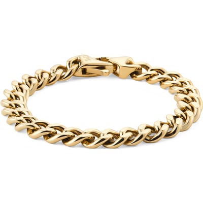 DANIEL WELLINGTON ELLIPSE CUBAN CHAIN DW0040166 GOLD-PLATED ARMBAND 1 STUK
